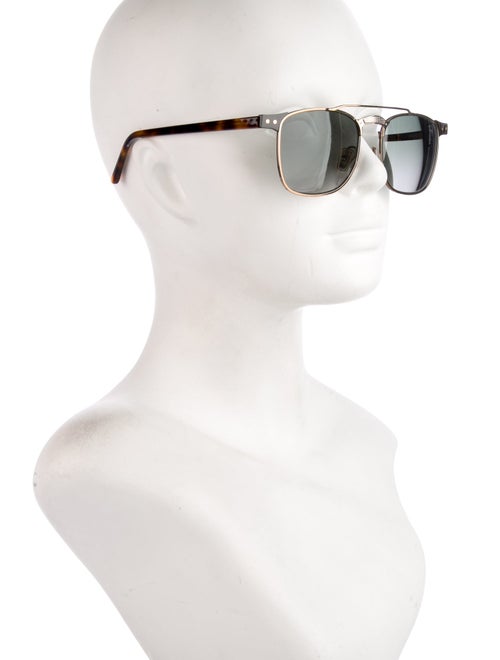 Jimmy Choo Aviator Gradient Sunglasses