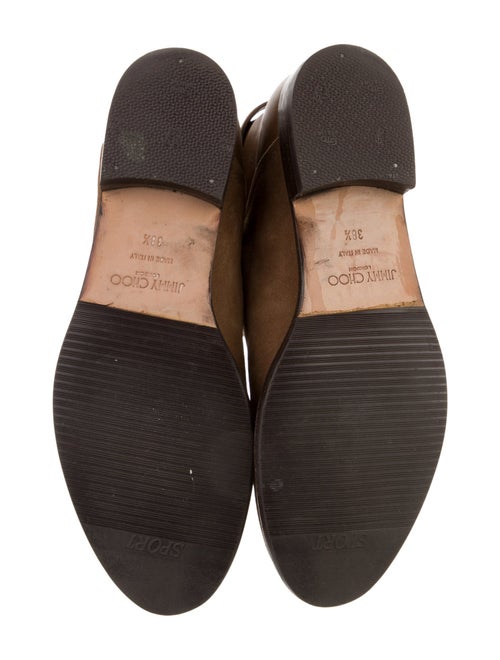 Jimmy Choo Suede Moto Boots