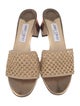 Jimmy Choo Straw Slides