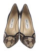 Jimmy Choo Snakeskin Animal Print Pumps