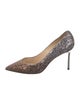 Jimmy Choo Glitter Glitter Accents Pumps