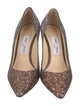 Jimmy Choo Glitter Glitter Accents Pumps