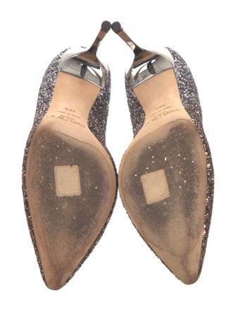 Jimmy Choo Glitter Glitter Accents Pumps