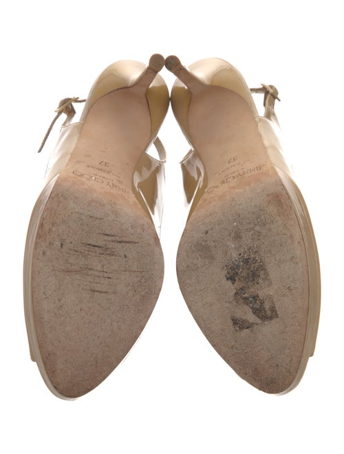 Jimmy Choo Patent Leather Slingback Pumps