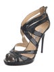 Jimmy Choo Patent Leather Animal Print Pumps