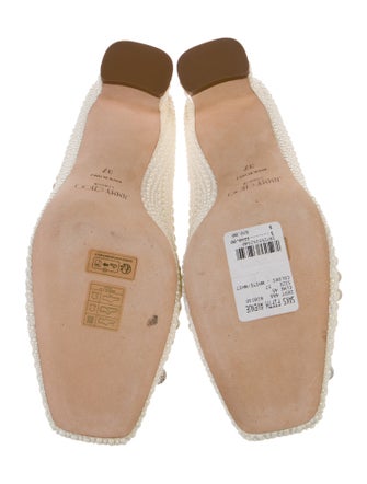 Jimmy Choo Leather Studded Accents Pumps