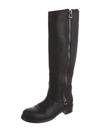 Jimmy Choo Suede Riding Boots