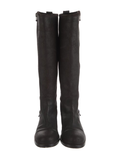 Jimmy Choo Suede Riding Boots