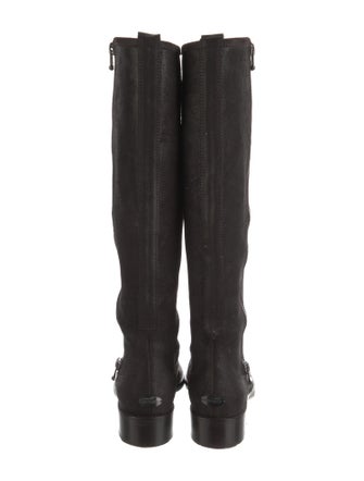 Jimmy Choo Suede Riding Boots