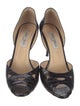 Jimmy Choo Crocodile D'Orsay Pumps