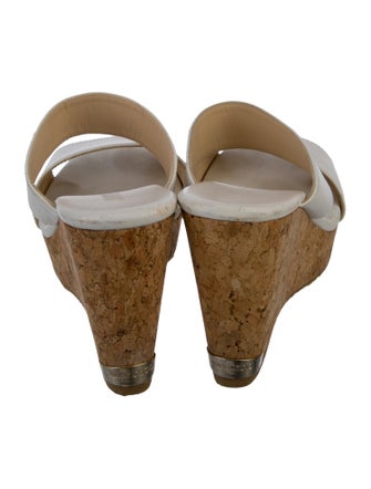 Jimmy Choo Leather Slides