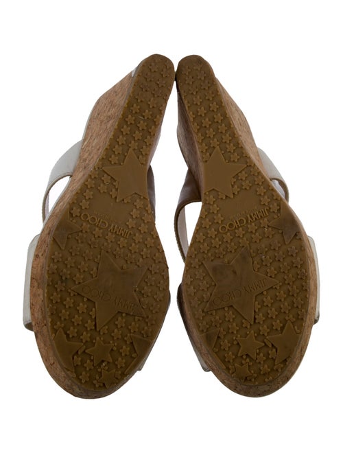 Jimmy Choo Leather Slides