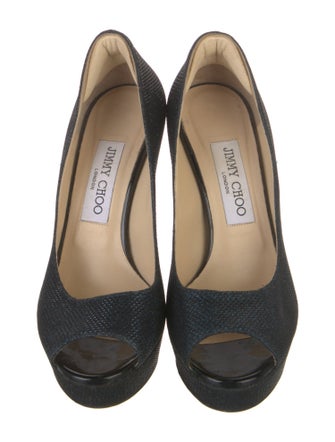 Jimmy Choo Glitter Accents Pumps