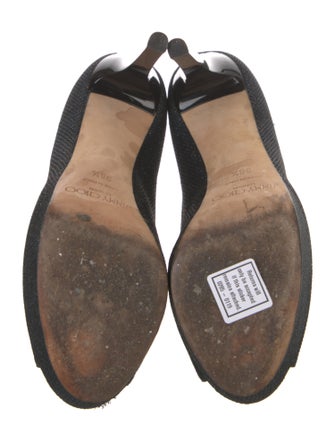 Jimmy Choo Glitter Accents Pumps