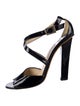Jimmy Choo Patent Leather Sandals