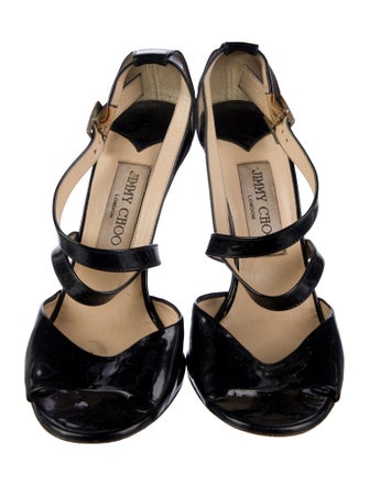 Jimmy Choo Patent Leather Sandals