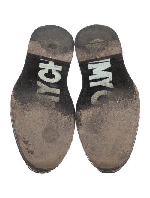 Jimmy Choo x Eric Haze Curated by Poggy Leather Chain-Link Accents Loafers