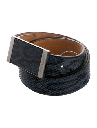 Jimmy Choo Skinny Leather Belt