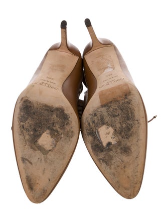 Jimmy Choo Leather Lace-Up Boots