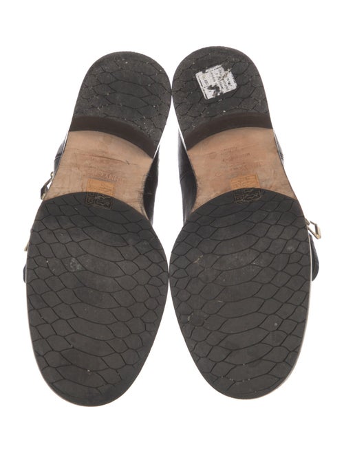 Jimmy Choo Leather Moto Boots