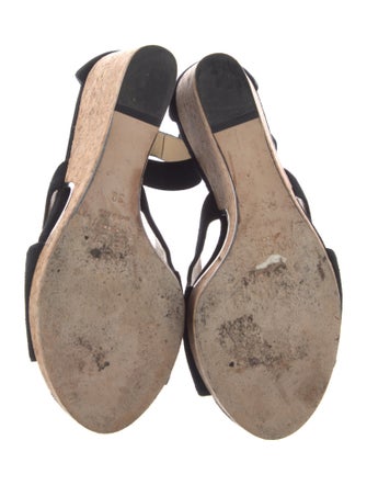 Jimmy Choo Suede Cutout Accent D'Orsay Pumps