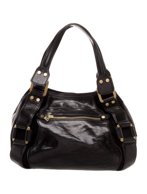 Jimmy Choo Leather Top Handle Bag