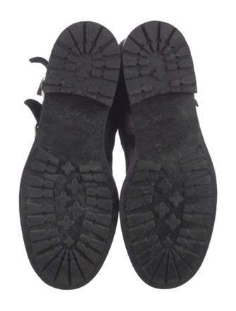 Jimmy Choo Suede Moto Boots