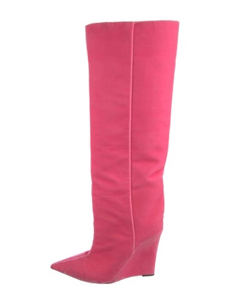 Jimmy Choo Velvet Boots