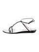 Jimmy Choo Patent Leather T-Strap Sandals