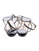 Jimmy Choo Patent Leather T-Strap Sandals