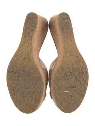 Jimmy Choo Patent Leather Slides