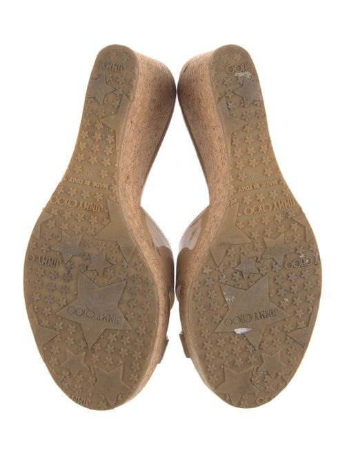 Jimmy Choo Patent Leather Slides