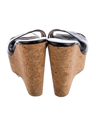 Jimmy Choo Patent Leather Slides