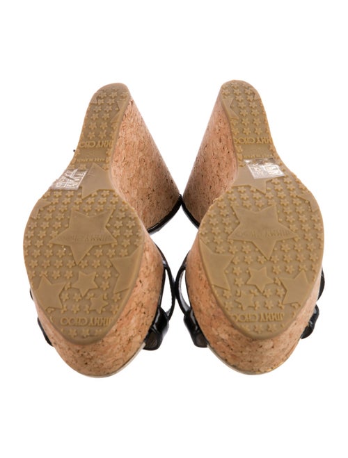 Jimmy Choo Patent Leather Slides