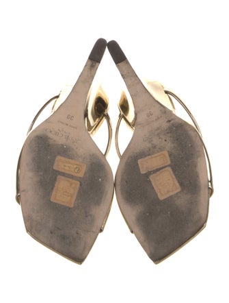 Jimmy Choo Patent Leather Slides