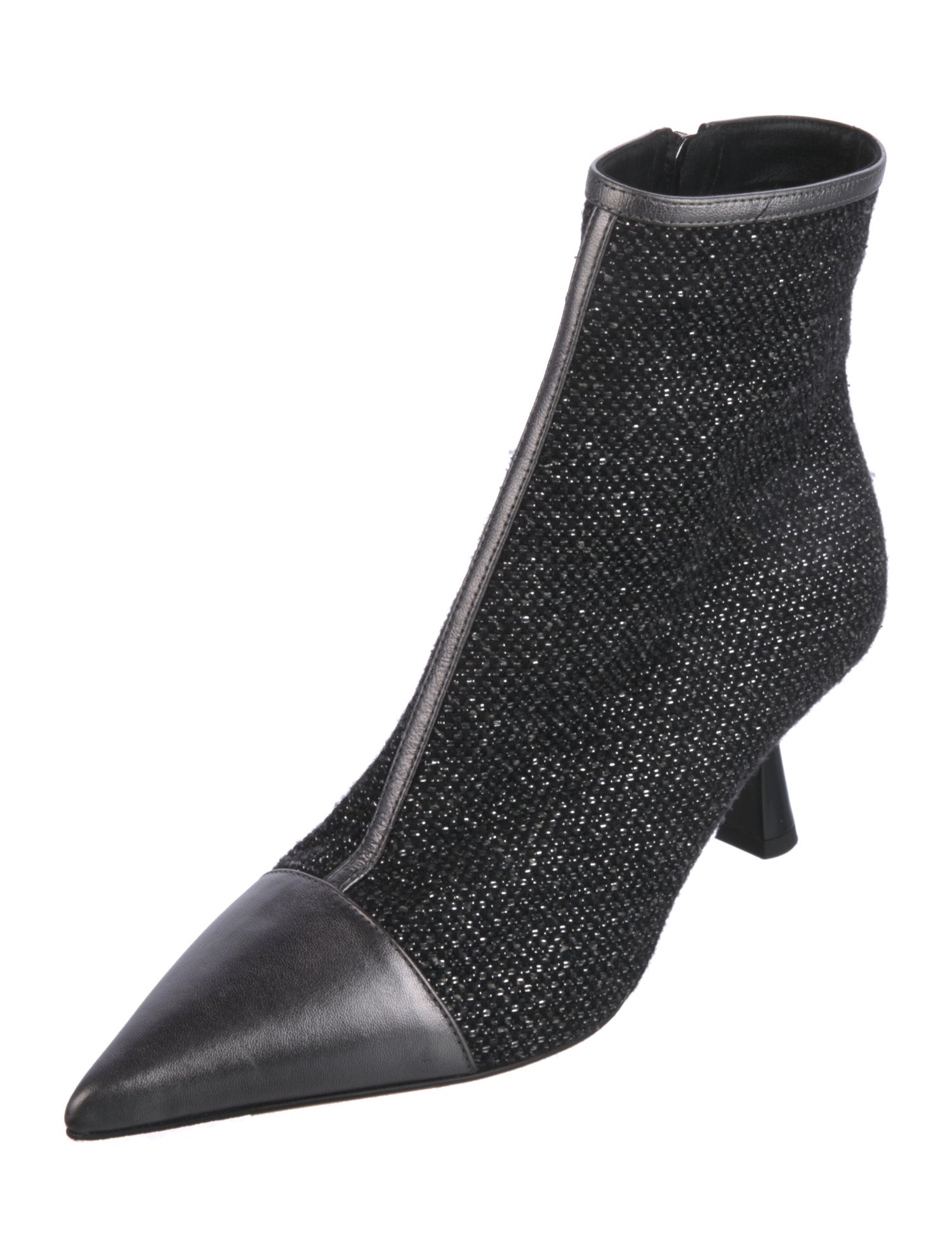 Jimmy Choo Tweed Sock Boots