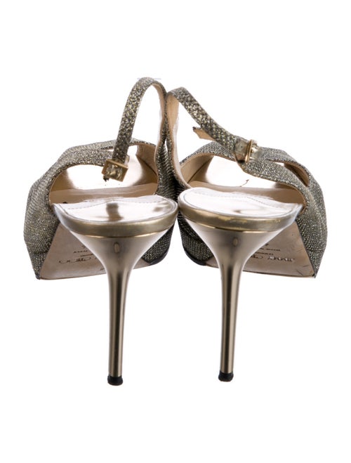 Jimmy Choo Glitter Slingback Pumps