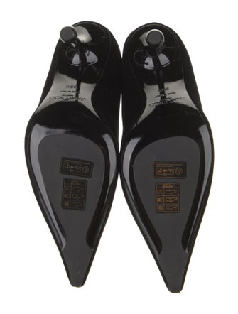 Jimmy Choo Velvet Crystal Embellishments Pumps
