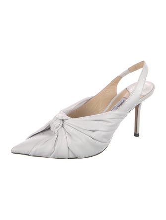 Jimmy Choo Leather Slingback Sandals