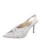 Jimmy Choo Leather Slingback Sandals