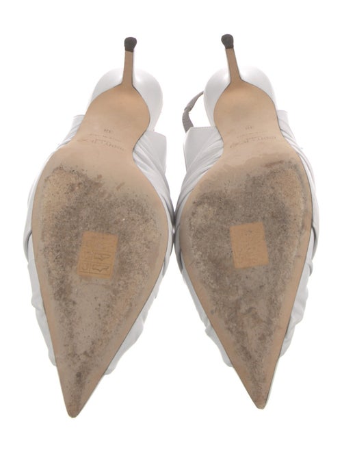 Jimmy Choo Leather Slingback Sandals