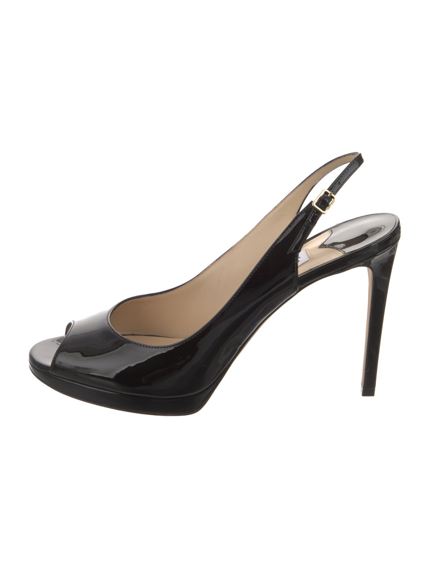 Jimmy Choo Patent Leather Slingback Pumps