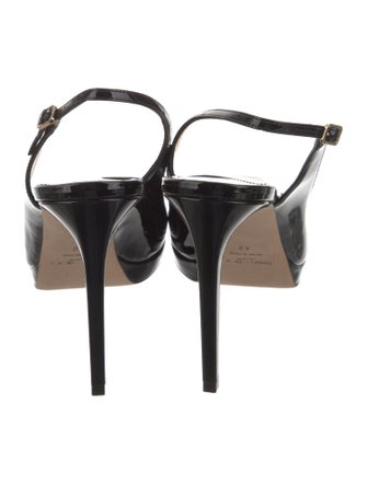Jimmy Choo Patent Leather Slingback Pumps