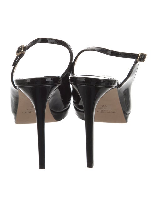 Jimmy Choo Patent Leather Slingback Pumps