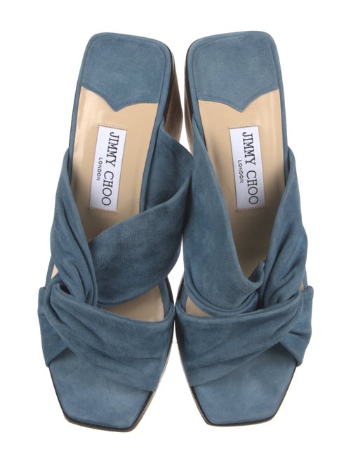 Jimmy Choo Suede Slides