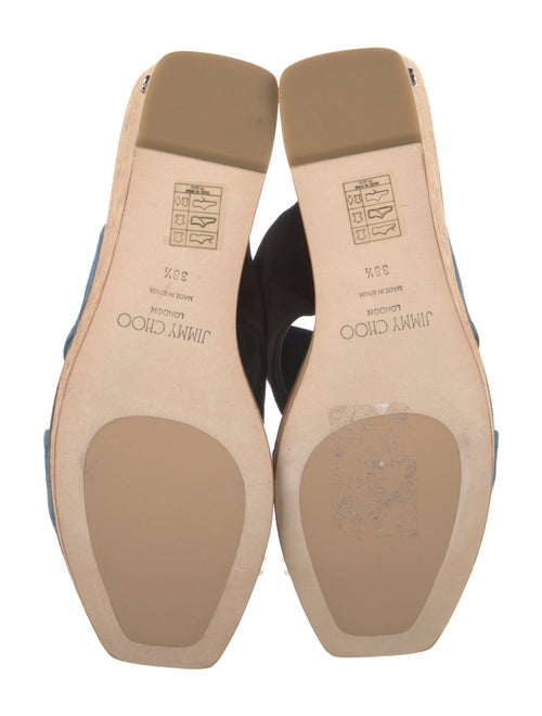 Jimmy Choo Suede Slides