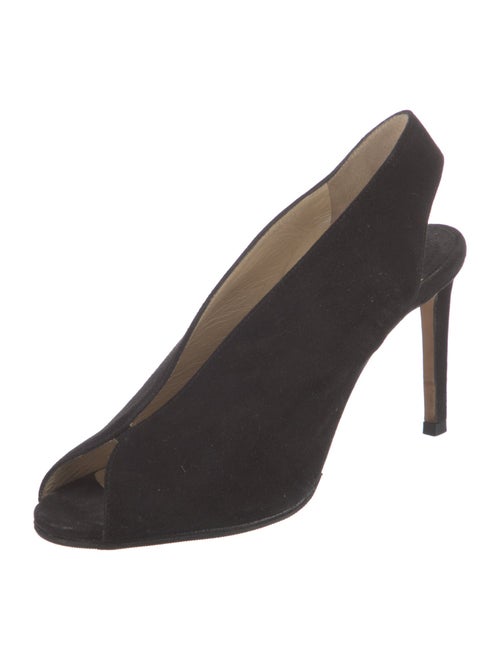 Jimmy Choo Suede Slingback Pumps