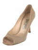 Jimmy Choo Leather Leather Trim Embellishment Pumps