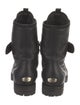 Jimmy Choo Leather Combat Boots