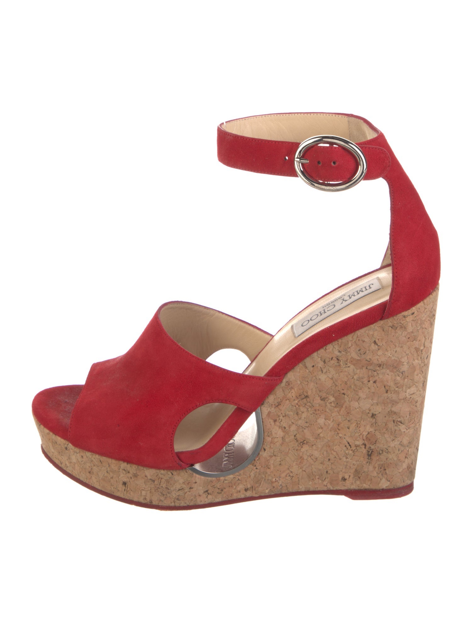 Jimmy Choo Suede Slingback Sandals